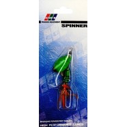 Блешня для риболовлі, обертова, EOS S150041, вага 9г, колір GS051002